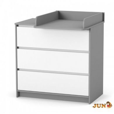 Комод Верес Берн 900 Бело-графитовый