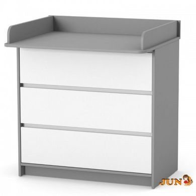 Комод Верес Берн 900 Бело-графитовый