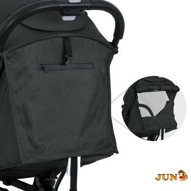 Коляска детская M 5727-1 FLASH Almost Black