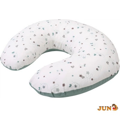 Подушка Bubaba FreeON GREEN STARS 70х60 см, white - green