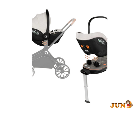 Автокресло Lionelo MOXIE I-SIZE BEIGE SAND SET