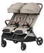 Прогулянкова коляска двомісна CARRELLO Link CRL-6533 Island Beige