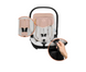 Автокресло Lionelo MOXIE I-SIZE BEIGE SAND SET