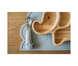 Силиконовый коврик для кормления ребенка FreeOn Lion, grey