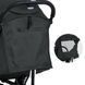 Коляска детская M 5727-1 FLASH Almost Black