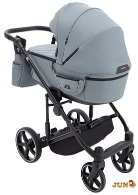 Коляска 2 в 1 Adamex Ziko Tip TK-60 темно-серый