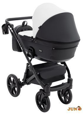 Коляска 2 в 1 Bair Kiwi Plus ECO BKP-51/15 білий / чорний