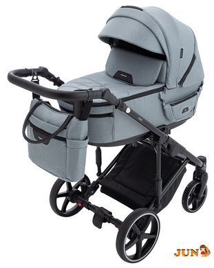 Коляска 2 в 1 Adamex Ziko Tip TK-60 темно-серый