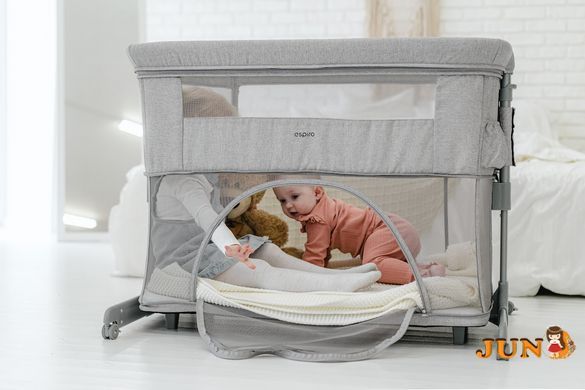 Кровать-манеж ESPIRO CLOUD 10 BLACK SHADOW