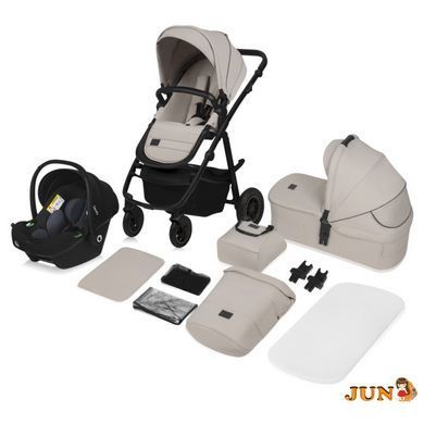 Коляска 3 в 1 Lionelo AMBER PLUS 3IN1, Бежевый