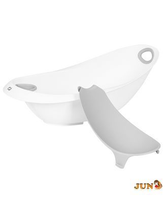 Детская ванночка Carrello Auri CRL-17101 Cloud Grey с горкой для купания и анатомическим шезлонгом