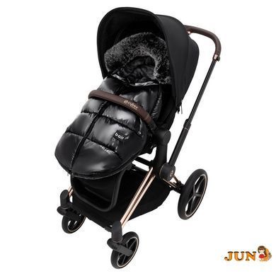 Зимовий конверт Bair Cocon mini black moncler