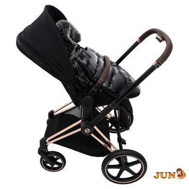 Зимовий конверт Bair Cocon mini black moncler