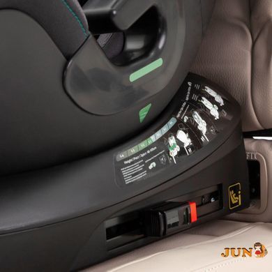 Автокрісло CARRELLO Avalon CRL-8805 Absolute Black i-Size 40-150см ISOFIX, поворот, опор.стійка /1/