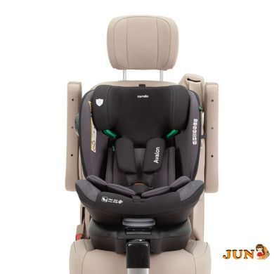 Автокрісло CARRELLO Avalon CRL-8805 Absolute Black i-Size 40-150см ISOFIX, поворот, опор.стійка /1/