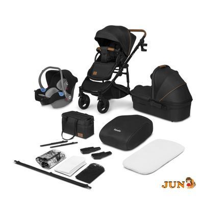 Коляска Lionelo MARI TOUR 3IN1, Черный