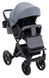 Коляска 2 в 1 Bair Kiwi Plus Soft BKP-218 сірий