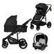 Коляска Lionelo MARI TOUR 3IN1, Черный
