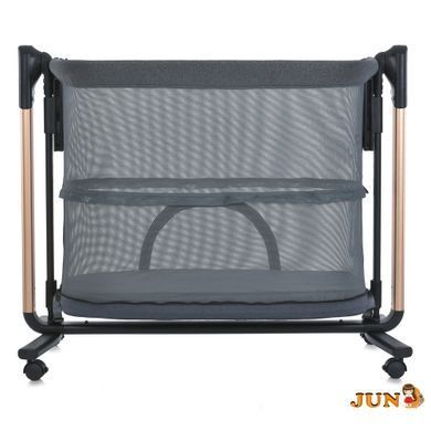 Ліжко-манеж ME 1125-G NOA Dark Gray