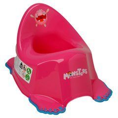 Горшок с антискользящим покрытием Tega Monsters MN-001-127 pink (розовый)