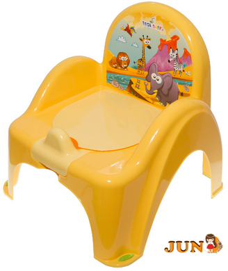 Музыкальный горшок-стульчик Tega Safari SF-010 124 yellow