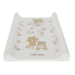 Повивальна дошка жорстка Tega TEDDY BEAR Changing Pad 70x50 cm MS-009-119 beige (бежевий)