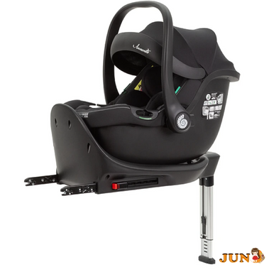 Автокресло+база CARRELLO Ammonite CRL-8803 Absolute Black i-Size 40-87см ISOFIX