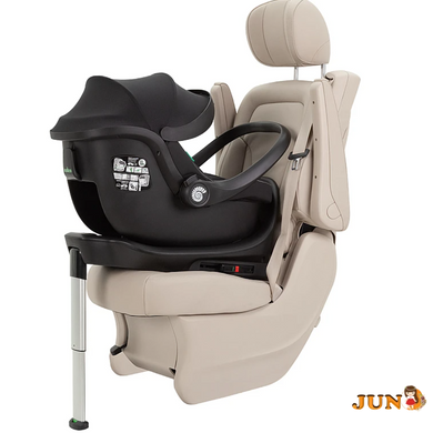 Автокресло+база CARRELLO Ammonite CRL-8803 Absolute Black i-Size 40-87см ISOFIX