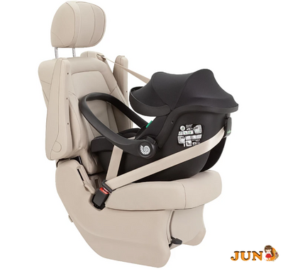Автокресло+база CARRELLO Ammonite CRL-8803 Absolute Black i-Size 40-87см ISOFIX