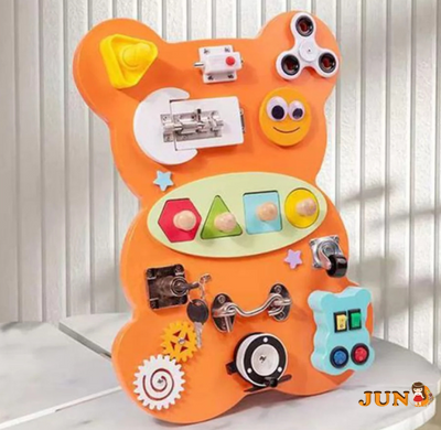 Деревянная игрушка Бизиборд MD 0883