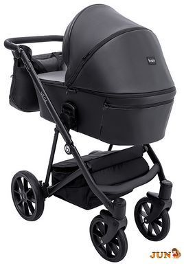 Коляска 2 в 1 Bair Vega ECO VE-12 чорний