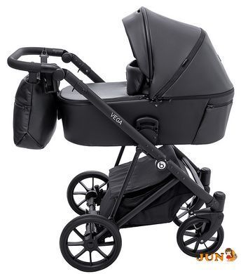 Коляска 2 в 1 Bair Vega ECO VE-12 чорний