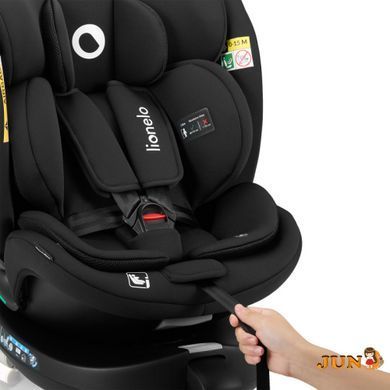 Автокрісло Lionelo NAVY I-SIZE, Чорний