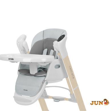 Стул для кормления Carrello Cascata CRL-10303 Ash Grey Wooden
