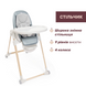 Стільчик для годування Chicco Polly Armonia