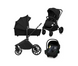 Коляска 3 в 1 Lionelo MIKA PLUS 3IN1 BLACK ONYX