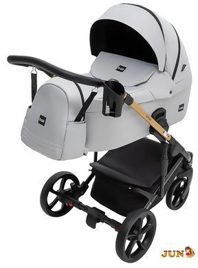 Коляска 2 в 1 Bair Onyx Soft OS-218 серый
