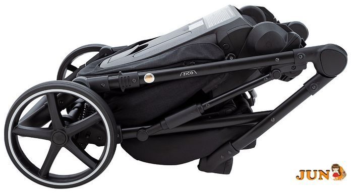 Коляска 2 в 1 Adamex Ziko Lux TK-53 чорний