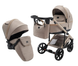 Коляска 2 в 1 Adamex Dolce Natura 4 cappuccino
