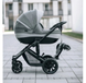 Подножка с сиденьем для коляски FreeON, black