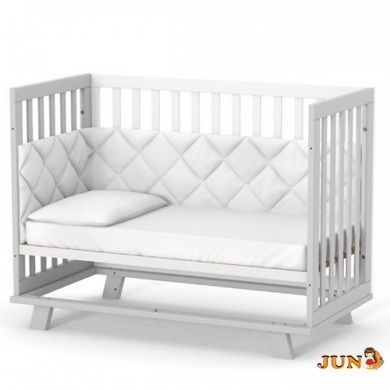 Кроватка Верес Манхэттен (цвет: бело-серый)
