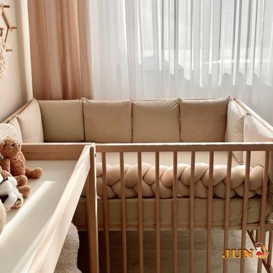 Комплект постельного белья для новорожденного Velvet моко