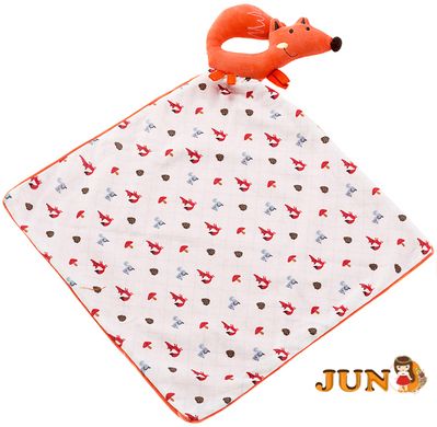 Іграшка Labebe Fox soft kerchief 0m+ HY051012
