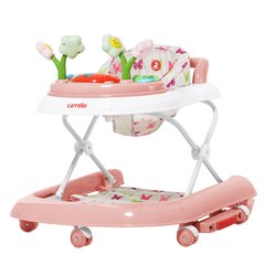 Ходунки CARRELLO Fiore CRL-9606 Rose 3 в 1 (ходунки, гойдалка, каталка) /1/ MOQ