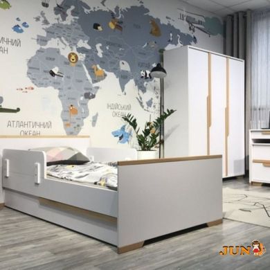 Кровать подростковая Верес Сиэтл (цвет: бело-буковый) 190*80