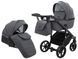 Коляска 2 в 1 графит Adamex Nola Eco SA-5