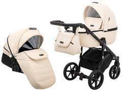 Коляска 2 в 1 графит Adamex Nola Eco SA-8