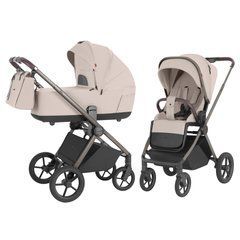 Коляска універсальна CARRELLO Ultra CRL-6527 2в1 Maple Beige (Color Frame)