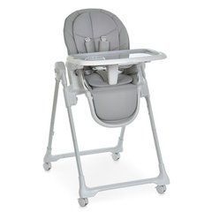 Стільчик для годування El Camino CRYSTAL ME 1037 Nude Gray