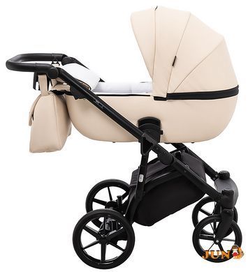 Коляска 2 в 1 графит Adamex Nola Eco SA-8